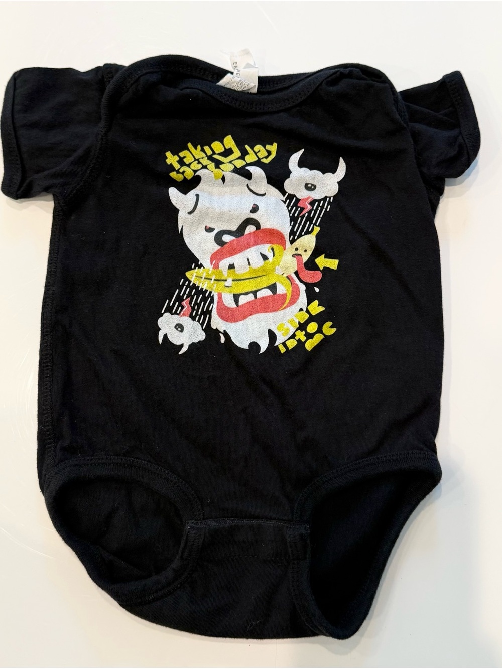 Taking Back Sunday 12m Graphic One-Piece Bodysuit for Kids